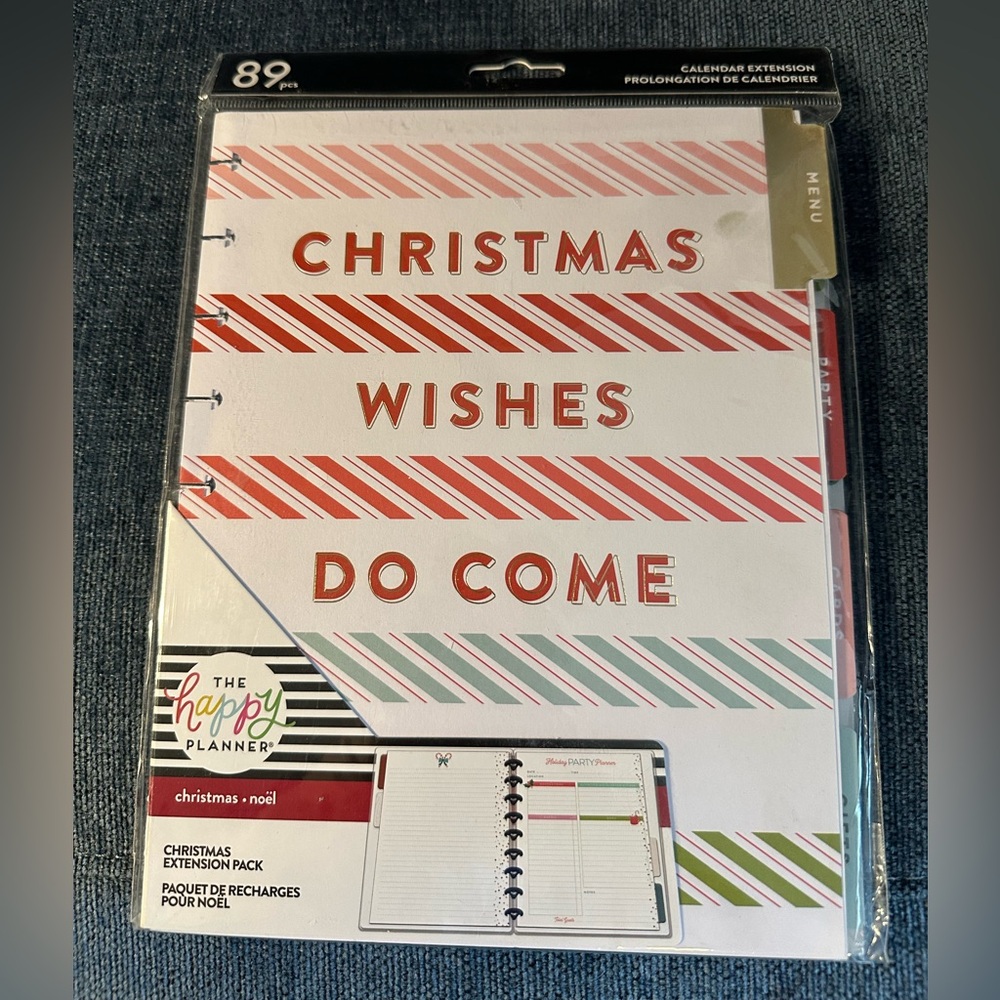 The Happy Planner Classic Christmas Planning Extension Pack